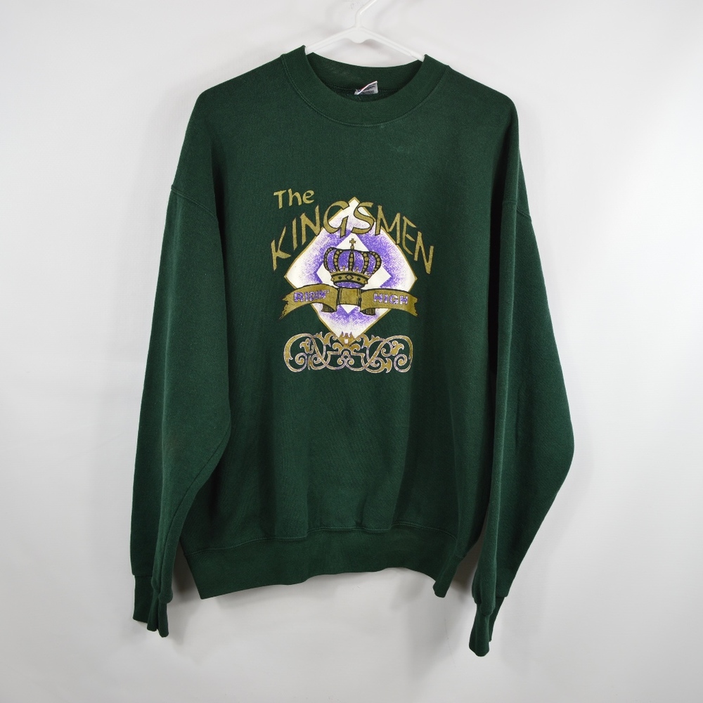 Vintage 90s Kingsmen Mens Xl Crewneck Sweatshirt